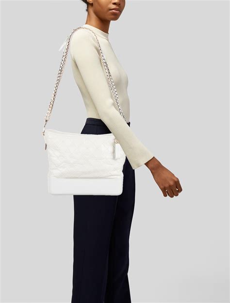 chanel white hobo|chanel hobos official website.